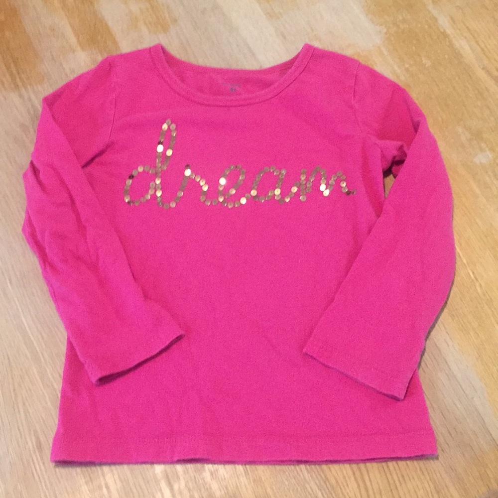 Carters 4T Pink Toddler Girl top.